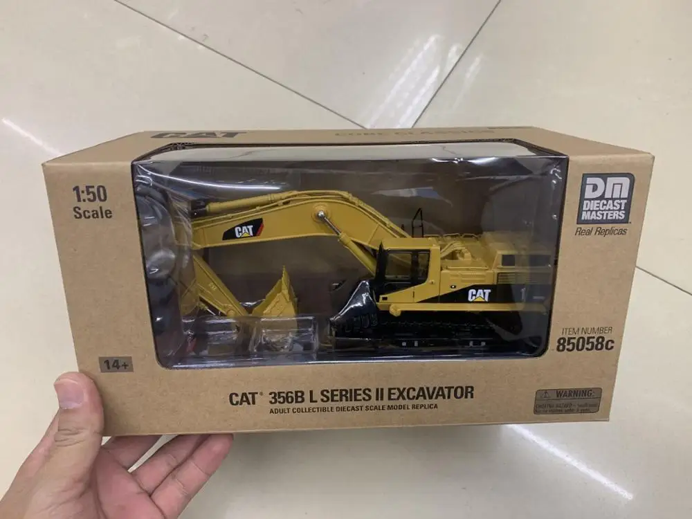 Экскаватор CAT 356B L Series II масштаб 1:50 металлический модель бренд Diecast Masters # 85058C|caterpillar
