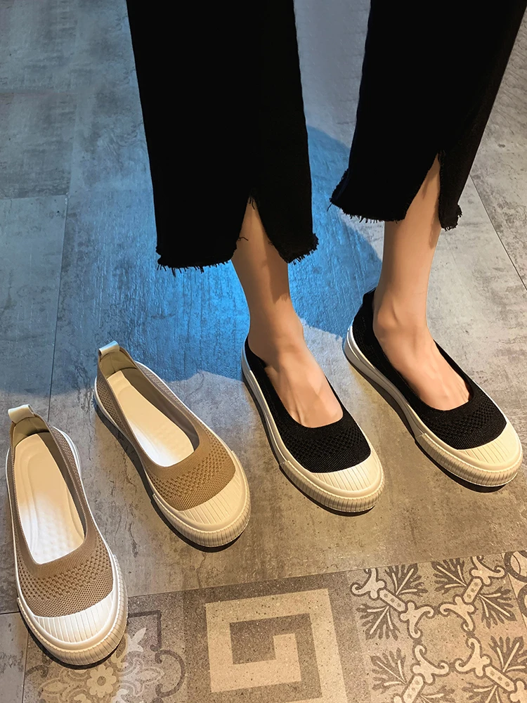 

Women's Shoes Pumps 2021 New Spring and Autumn Fashion Round Head Shallow Mouth Casual Comfortable Non-slip Casual