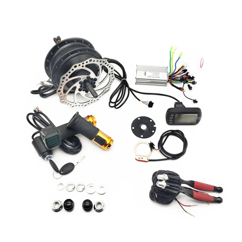 Комплект для переоборудования спиц велосипеда Спидометр с ЖК дисплеем датчик PAS