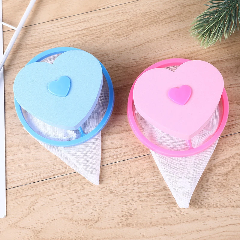 

Washing Machine Filter Reusable Fur Lint Filter Bag Hair Removal Cleaning Ball