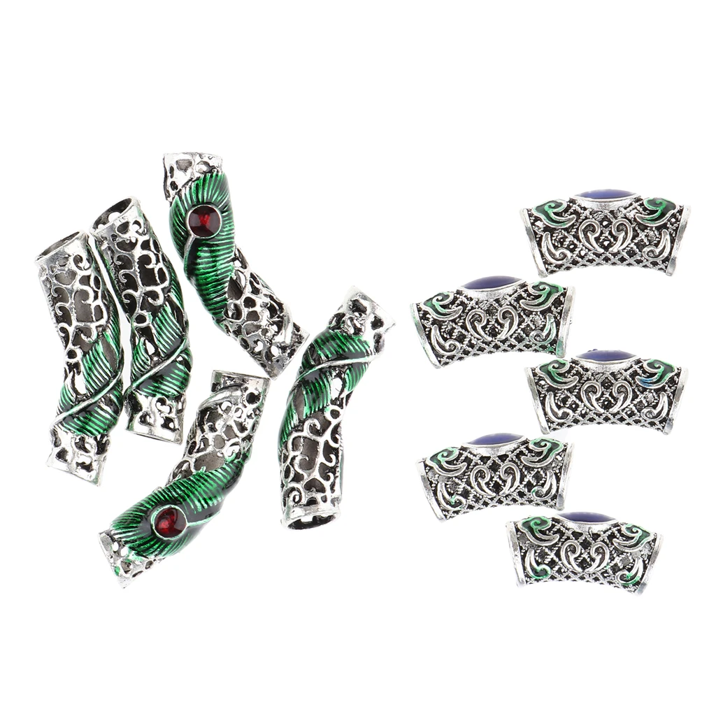 10 упаковок бусин викингов бороды для волос украшения браслет подвеска ювелирные