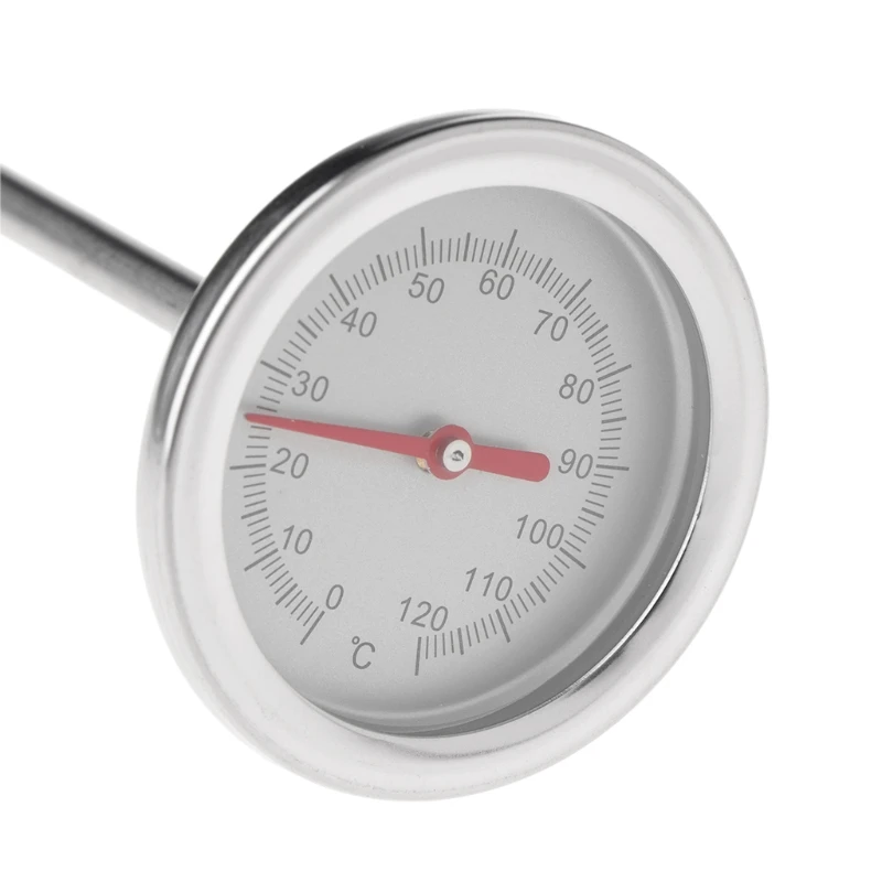 

50 см Премиум Нержавеющая сталь компост почвенный термометр сад на заднем дворе 0 ℃-120 ℃