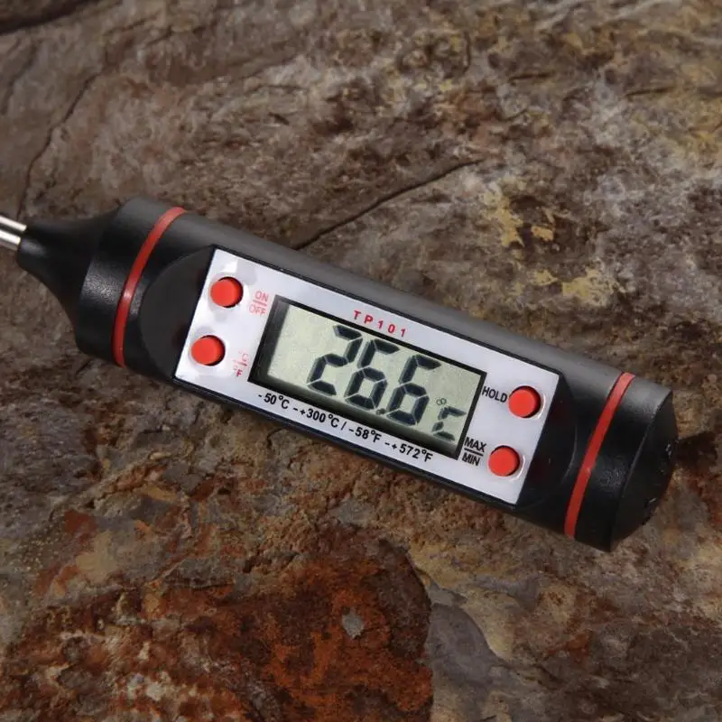 Цифровой термометр для пищи инструменты приготовления молока мяса ручка-тип
