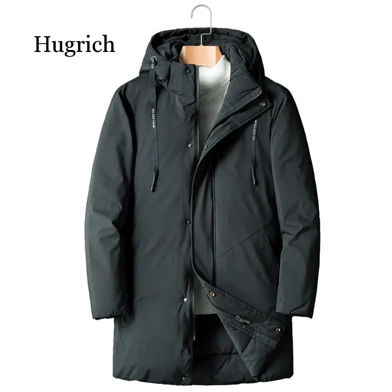 Large Size Thick Warm Winter Hooded Cotton Jacket High Quality Brand Clothing Men's Casual Loose Parka