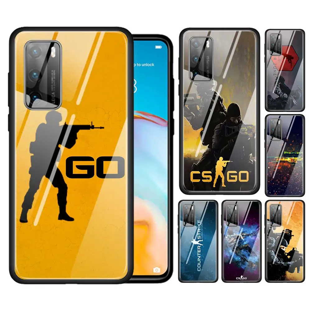 Чехол для телефона Fundas Capa huawei P20 P30 Lite P40 Pro + P Smart 2019 чехол из закаленного