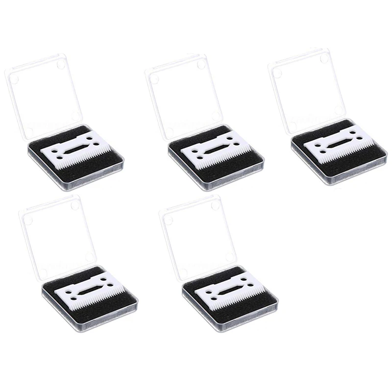 

New5Pcs 28 Teeth Zirconia Ceramic Clipper Blade for Wahl Senior Clipper