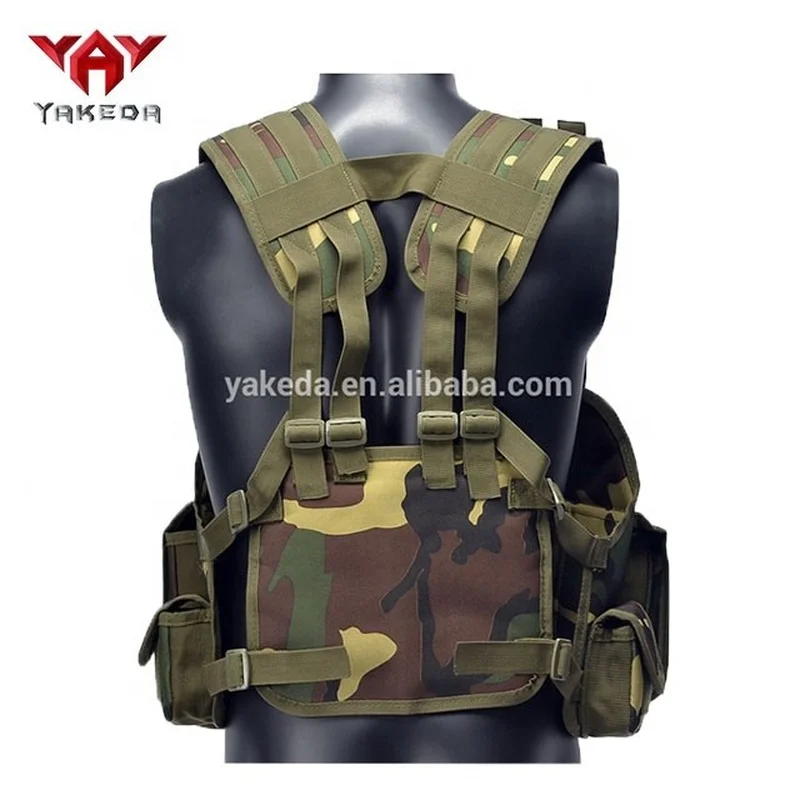 Быстросъемный военный жилет YAKEDA Forest Ak с морскими котиками аксессуар для боевых
