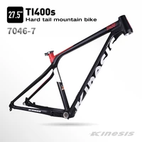 kinesis ti400s mountain bike frame aluminum frame compatible with 27 5 inch bicycle wheel barrel shaft frame new