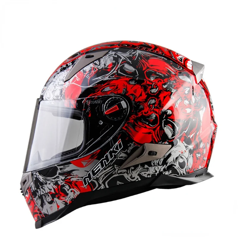 

NENKI Motorcycle Helmet Men Motocross Racing Helmet Motorbike Full Face Helmet ECE Certification Moto Helmet Capacete De Moto