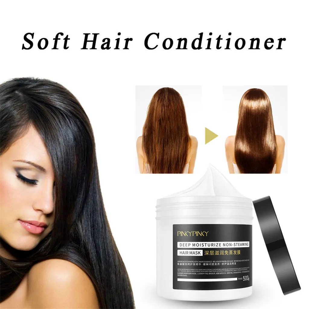 

Hair Conditioner Care Essential Moisturizing Lotion Essence 500ml hair styling accessories Rubber Professional Hairdresser