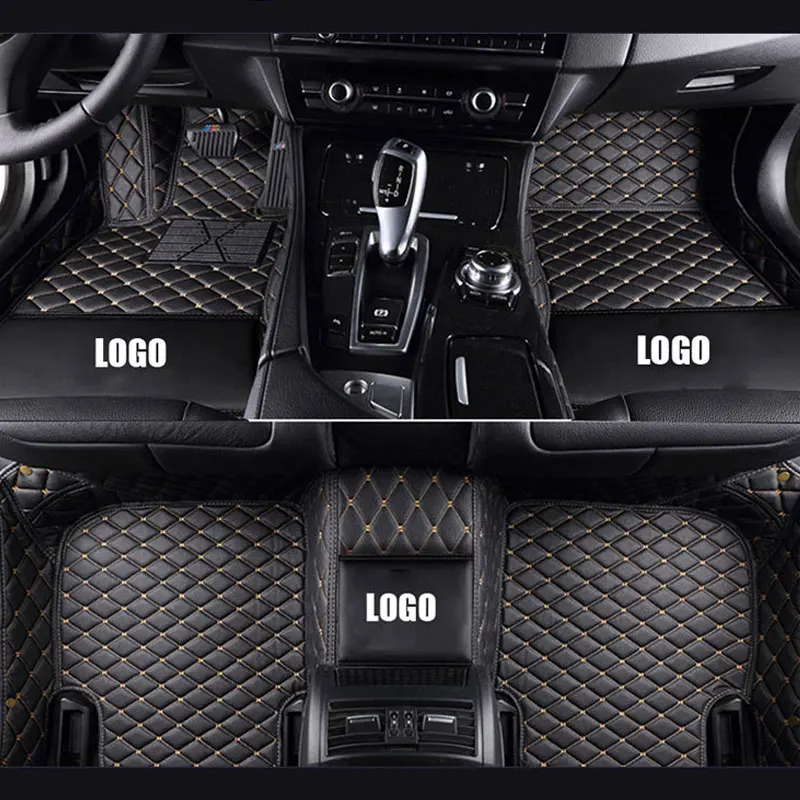 

Auto waterproof car floor mats For bmw f10 x5 e70 e53 x4 f11 x3 e83 x1 f48 e90 x6 e71 f34 e70 e30 Custom foot mats car-styling