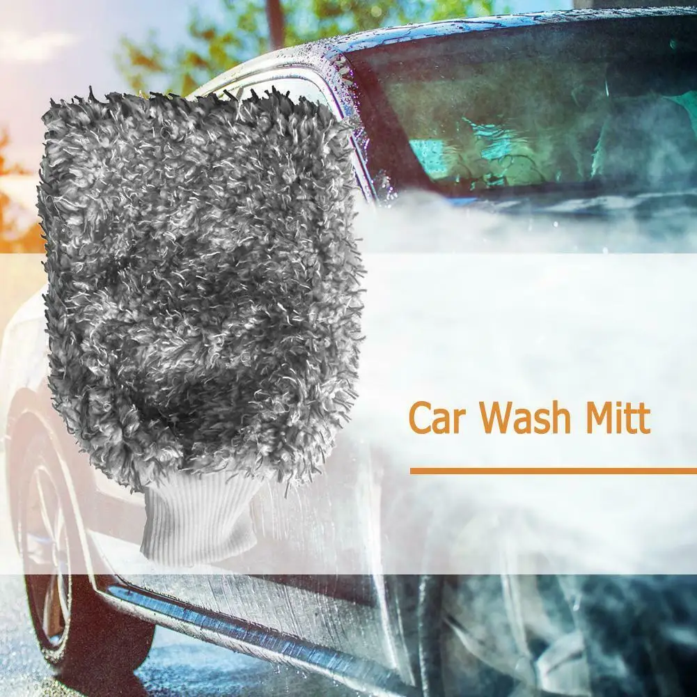 

Cleaning Detailing Car Wash Gloves Pro 1 pcs Useful No scratches Tools Plush