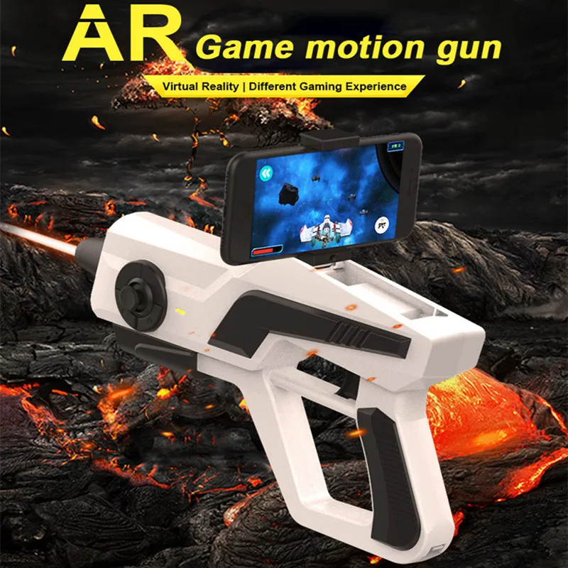 

Virtual Reality Game AR Gun Pistol Bluetooth Handle Mobile Phone Game Augmented Reality Precision Shooting Decompression Toy