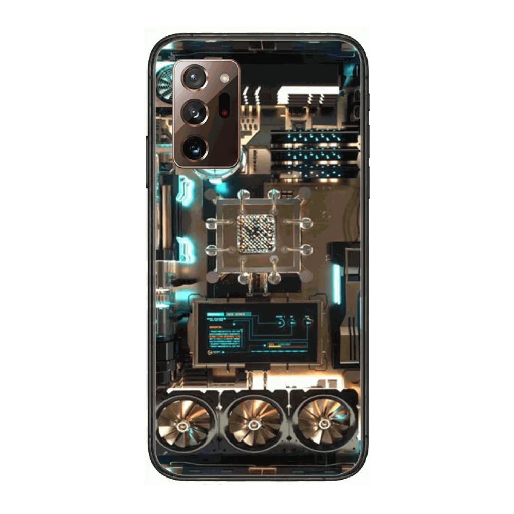 

Creativity Custom made High-end Phone case Phone Case cover hull For SamSung note20 10 9 8 4 pro plus black prime soft bumpe