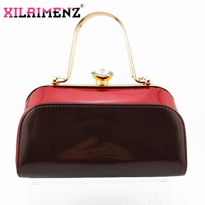 Новинка 2020 года комплект из обуви и сумки в нигерийском стиле с острым носком