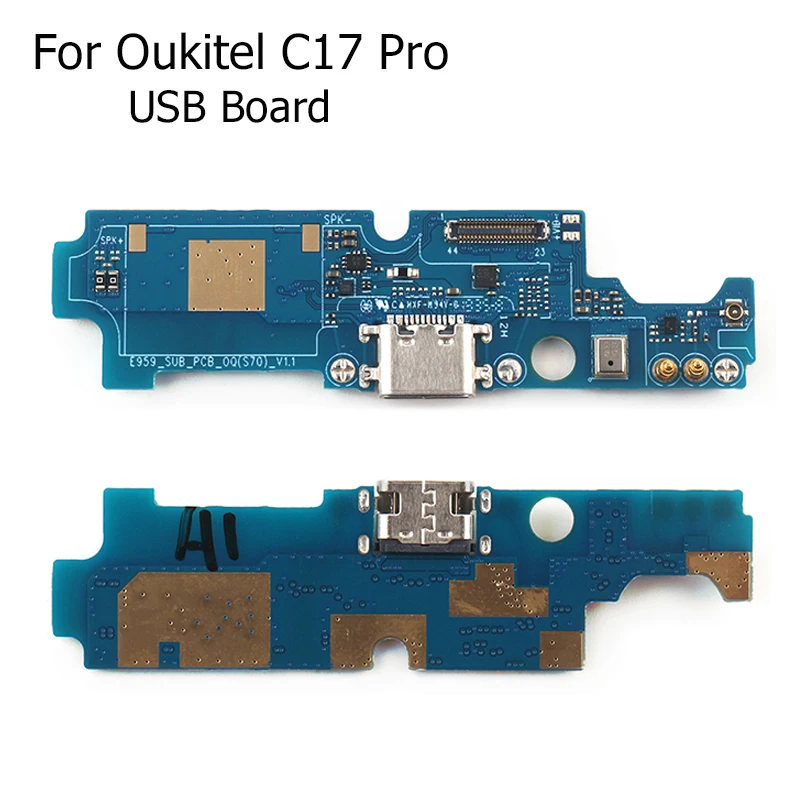 

1Pcs For Oukitel C17 Pro USB Board For Oukitel C17 Pro Replacement Parts USB Plug Charge Board High Quality Phone Accessories