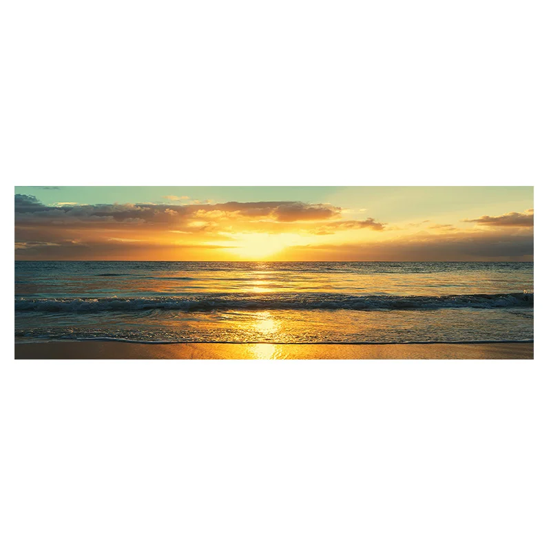 Настенные постеры с изображением природного пляжа, заката, озера, пейзажа, Картина на холсте, Скандинавская Настенная картина для гостиной александр николаевич гуржий цихлиды озера танганьика