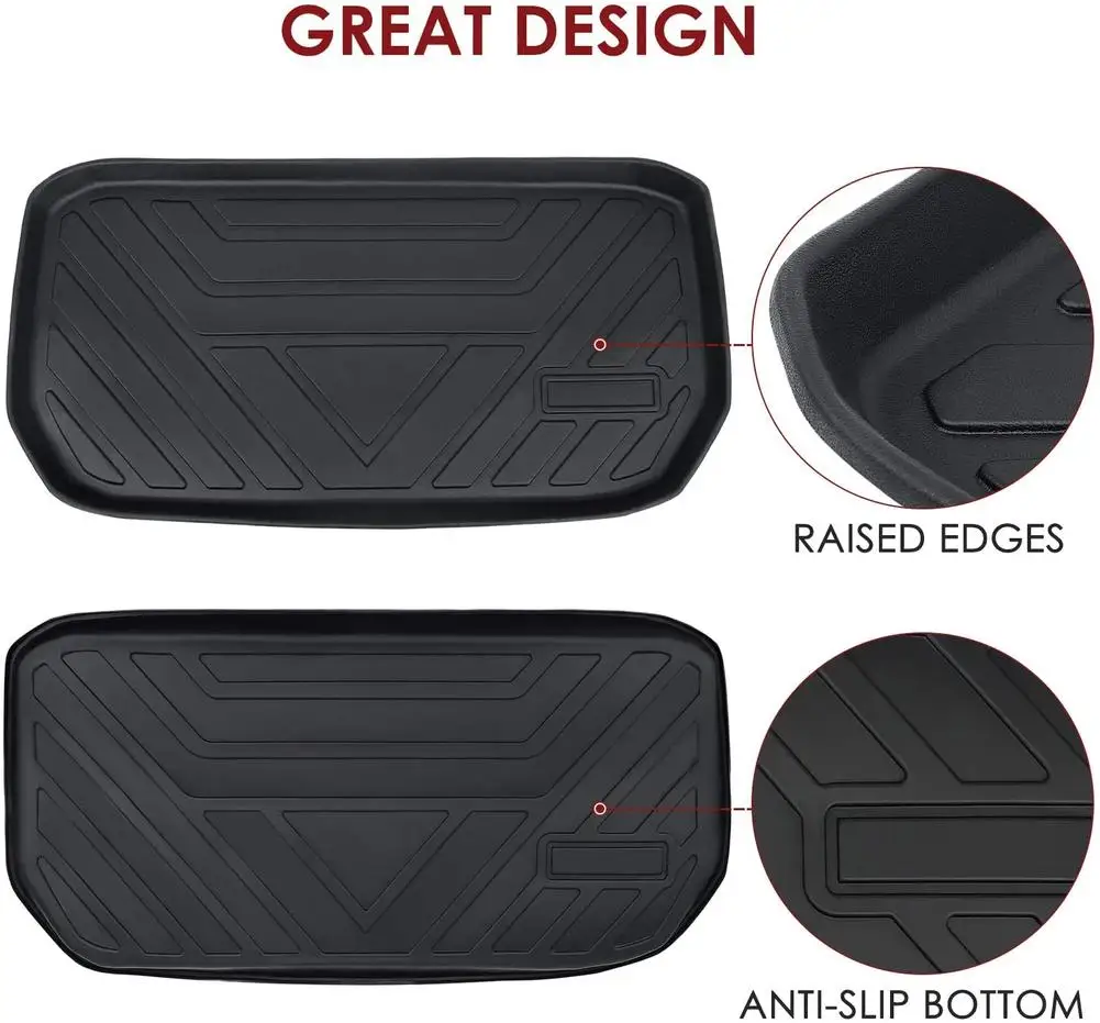 

1pc Car Front Trunk Storage Box Buttom Mat Auto Accessories For Tesla Model Y Automobile Modification Part