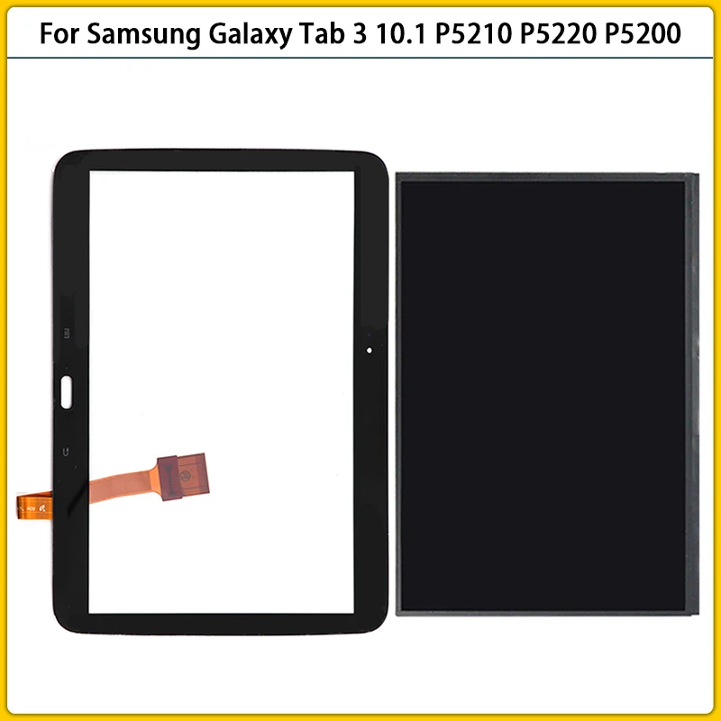 Новый сенсорный ЖК экран P5200 для Samsung Galaxy Tab 3 10 1 дисплей P5210 P5220 сенсорная панель
