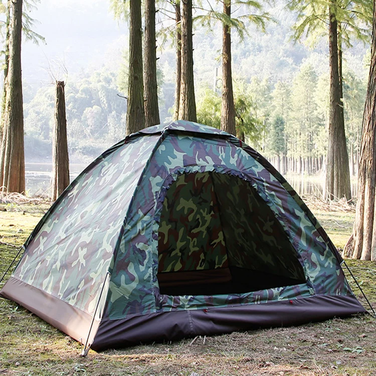 Comprar Tienda De Campaña Portátil Para Exteriores, Tienda De Campaña Familiar De 3 A 4 Personas, Resistente Al Agua, Para La Playa, Techo, Gazebo