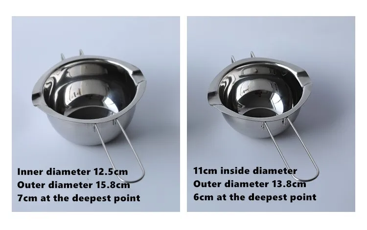 Нержавеющая сталь Воск горшок Ароматизированная свеча ручной работы кухня