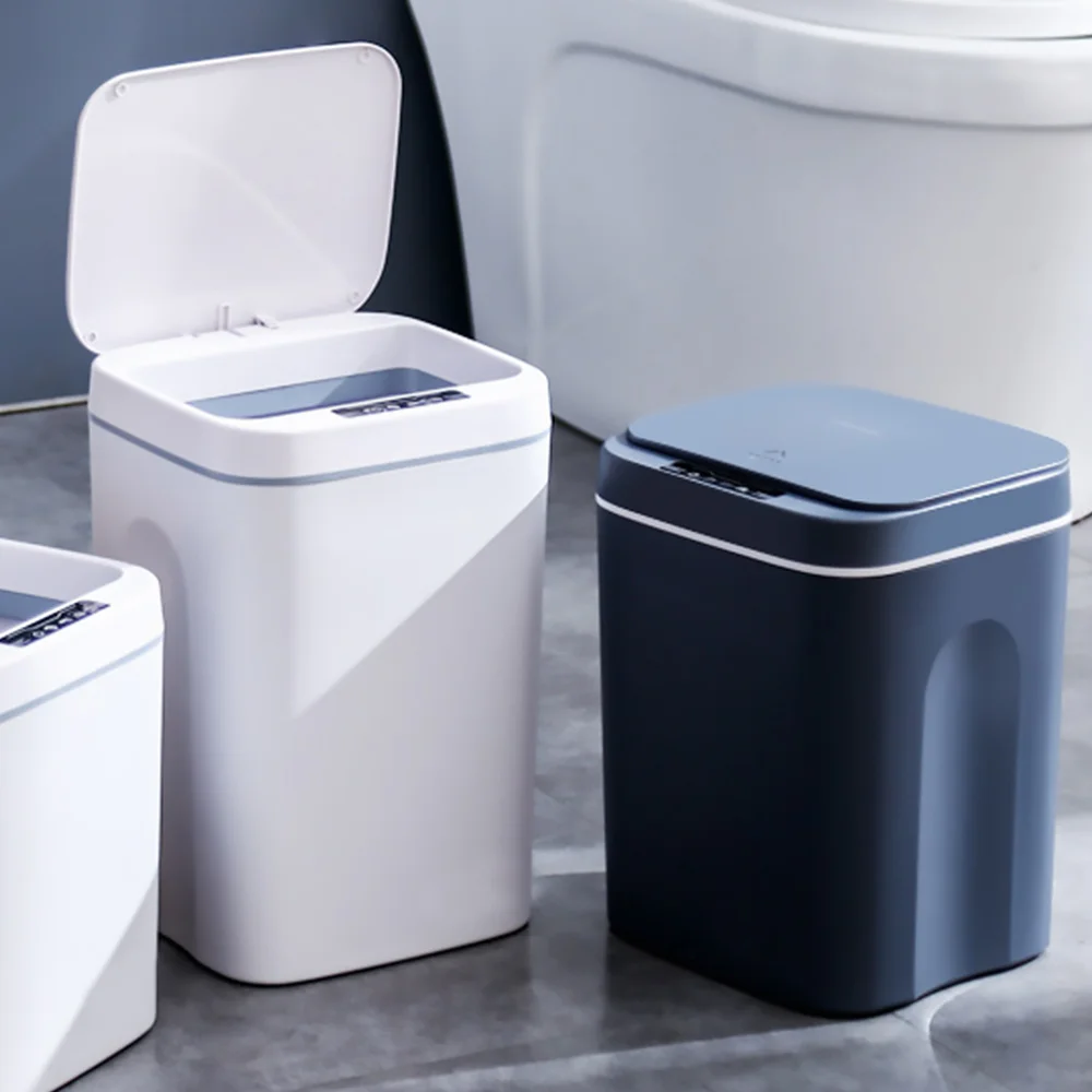 1 Pc USB Powered Smart Durable Portable Waste Bin Trash Can Garbage Induction Dustbin for Kitchen Living Room Office | Дом и сад