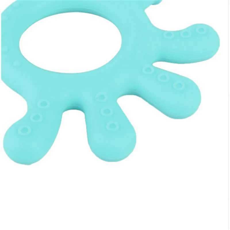 Мягкие Силиконовые Зубные кольца для младенцев детские игрушки прорезывания