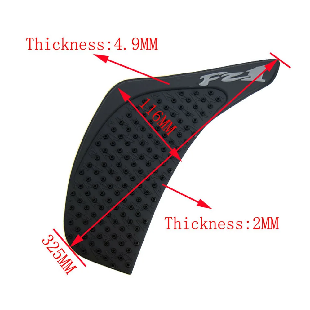 Противоскользящие наклейки на бак для Yamaha FZ1 FZ 1N FZ1N FZ1S 1S 06 16 17 18 2019 FZ6 FZ6N 10 FZ8 N/S FZ8N