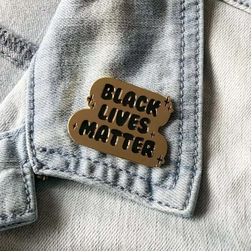 BLM Enamel Pin Lapel Pins Badge Brooch | Украшения и аксессуары