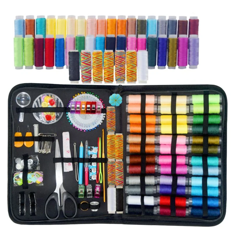 Швейный набор катушка с 226 шитьями подходит для путешественников взрослых детей