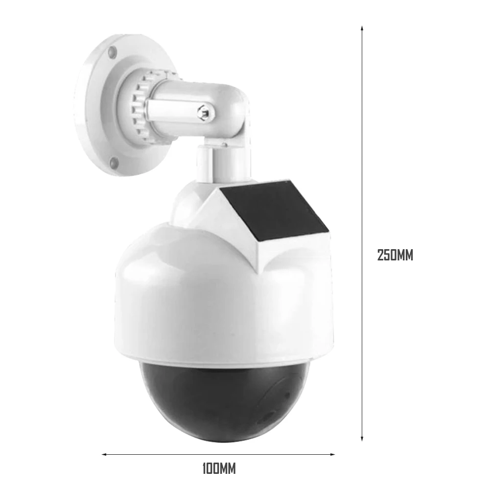 

Classic Portable Fake Dummy Camera Home Multi-functional Durable Dome Simulated Camera Flash Light Security Surveillance