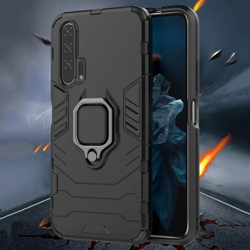 Honor 20 чехол для huawei honor кольцо Броня магнитный автомобильный защиты бампера Pro