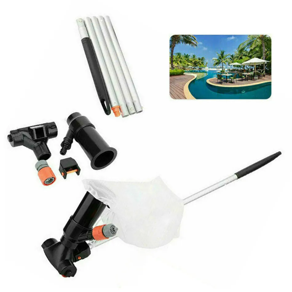 

Swimming Pool Jet Vacuum Cleaner Fountain Pond Cleaning Suction Tool Supplies Plastic Pool Jet Vacuum Cleaning Set