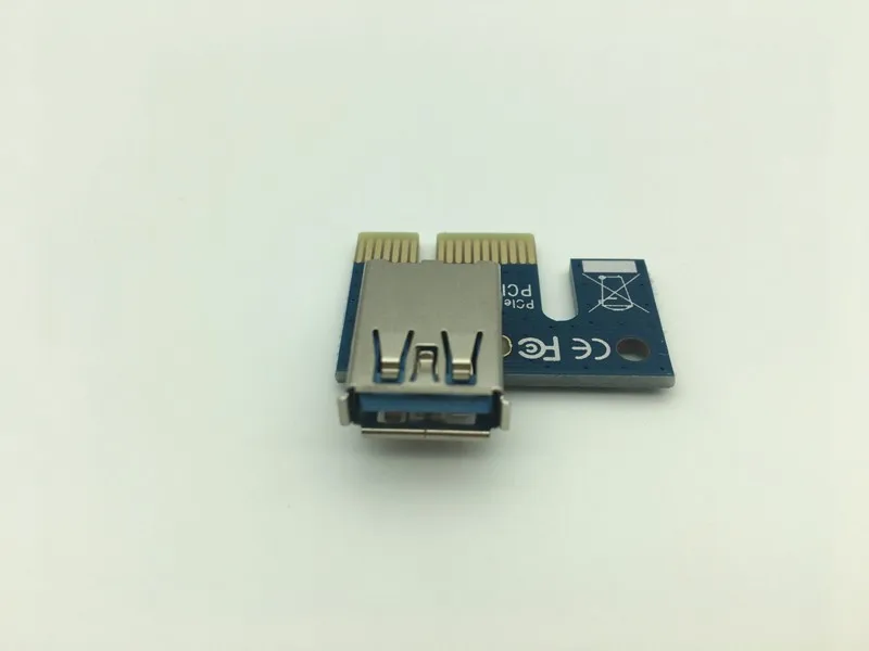 Райзер карта PCI E 1X к 16X Графический удлинитель Кабель для майнинга расширенная