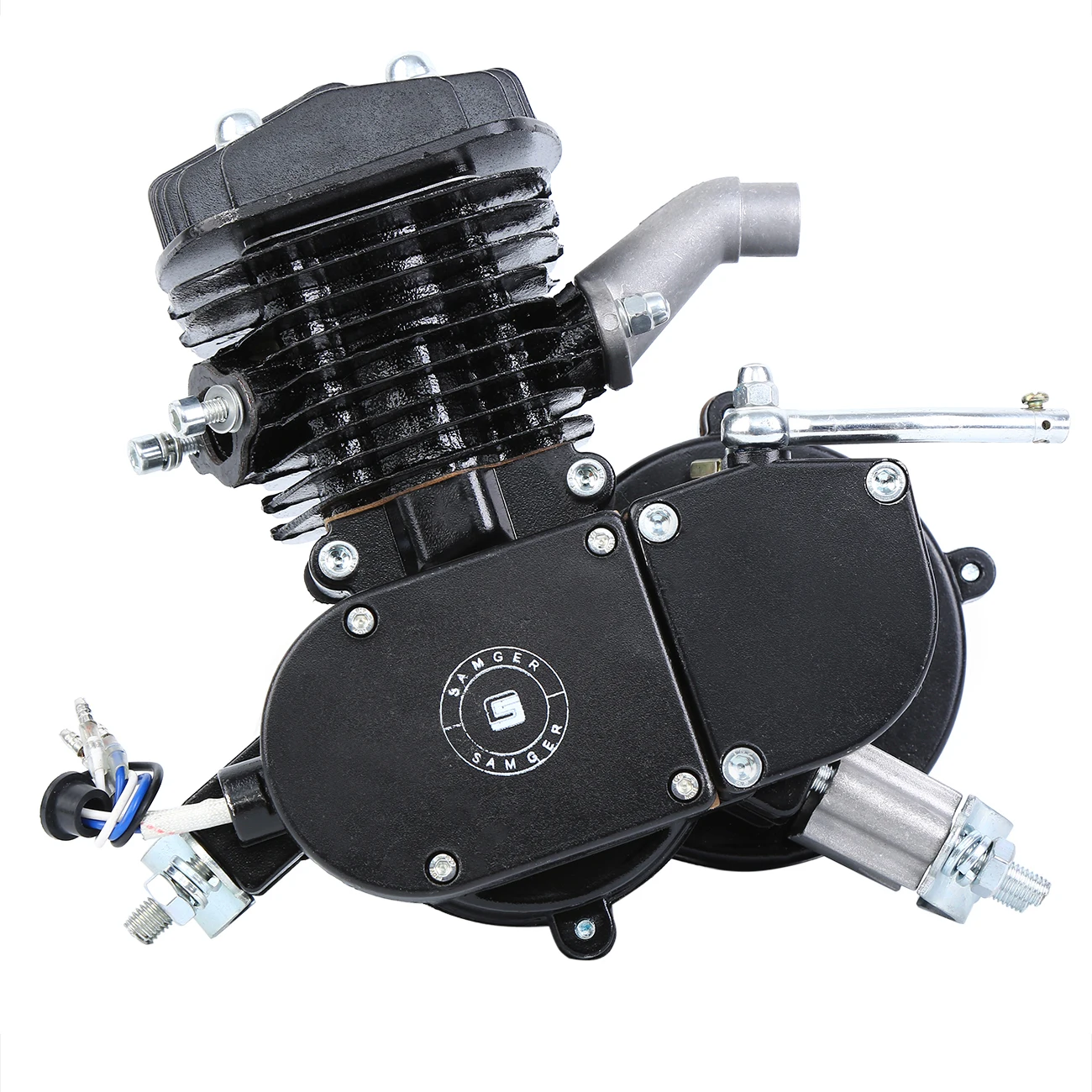 Комплект велосипедных двигателей Samger 80cc двухтактный газовый двигатель для