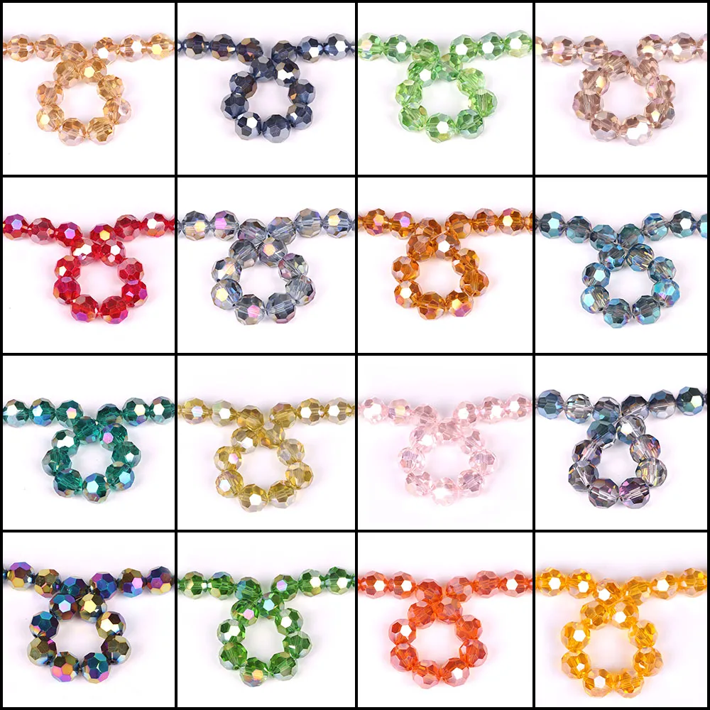 Бусины из австрийского хрусталя 6 мм 8 | Украшения и аксессуары