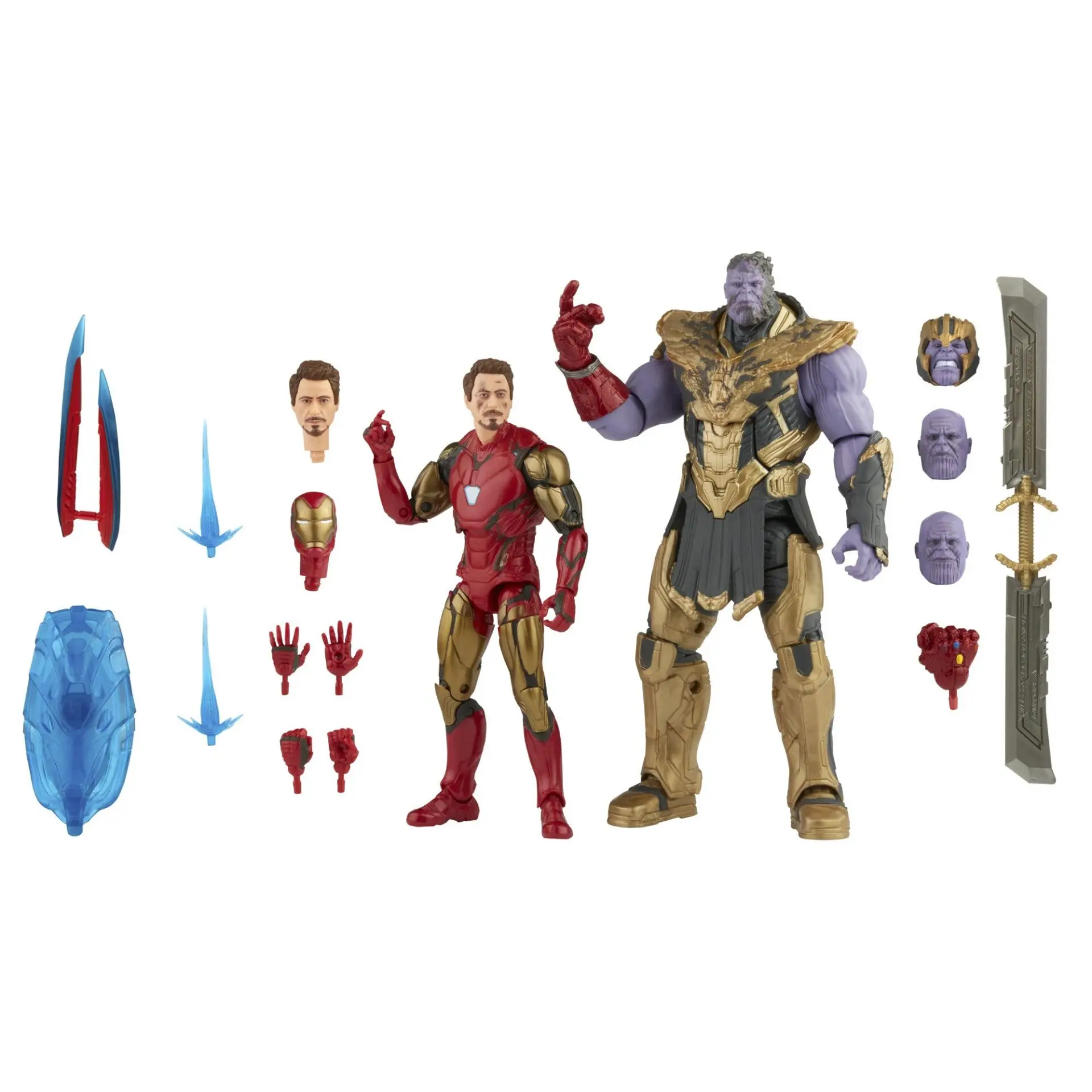 Фигурка героя ML Legends Infinity Saga танос и Железный человек Марк LXXXV 2 упаковки 6 дюймов |
