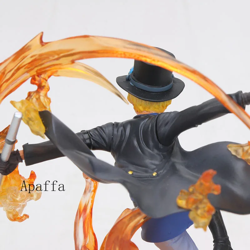 

18cm Anime Figure Toys One Piece Sabo 1/8 Scale ZERO Battle Version PVC Action Figure Toys Collection Model Doll Gift