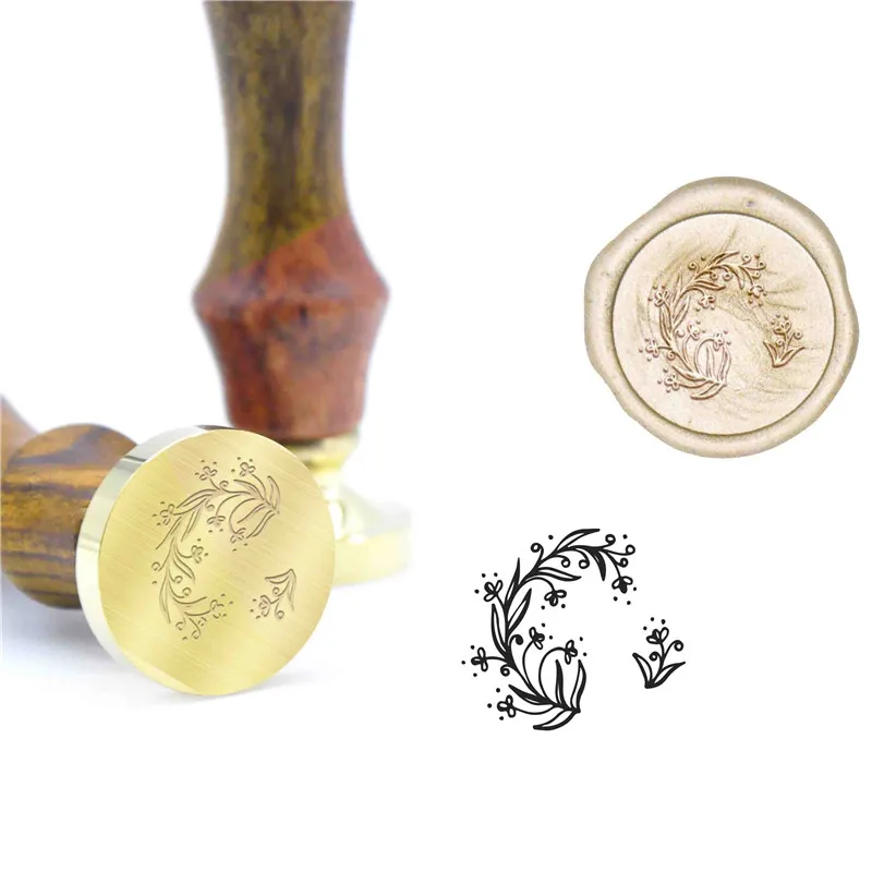 Wax seal 05 Морской якорь воск печать штамп-Свадебный Воск Печать комплект печатей-пригласительные сургучные печати B116 индивидуальный восковой штамповки букв для ювелирных изделий штамп деревянная ручка DIY - Цвет: Wax seal 05