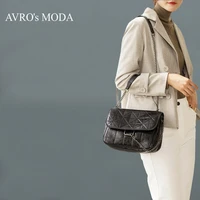 avros moda new brand fashion genuine leather shoulder bag for women 2021 luxury designer ladies crossbody casual messenger bag