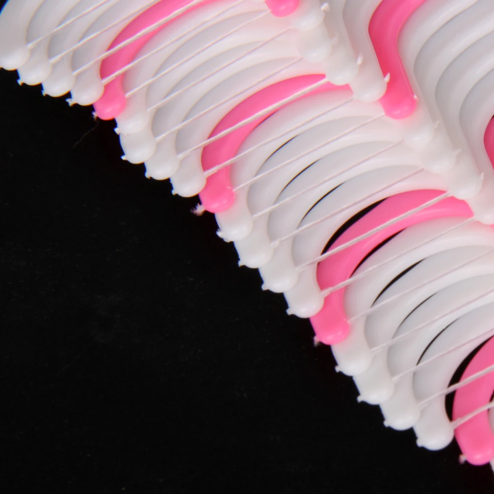 

100pcs Dental Flosser Interdental Brush Clean Teeth Stick Toothpicks Floss Pick Oral Hygiene Tooth Dental Floss Oral Deep Clean