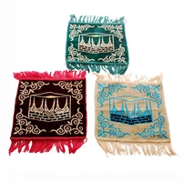 muslim prayer rug portable braided mats simply print travel home new style mat blanket 3535cm decor gift blanket