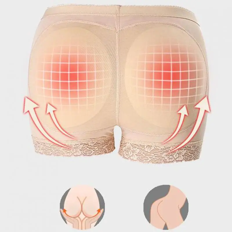 Женские трусы с накладками для ягодиц сексуальные мальчиков искусственные