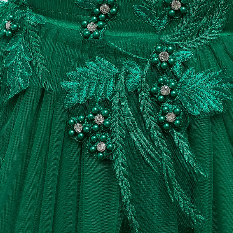 Платье детское летнее с вышивкой для девочек |