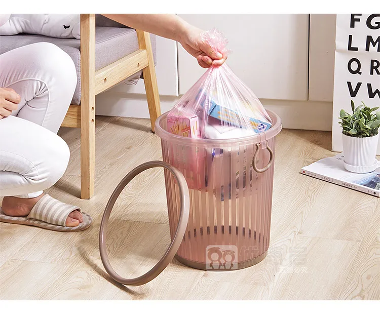 Бытовая корзина для мусора большая емкость туалета офиса гостиной кухни