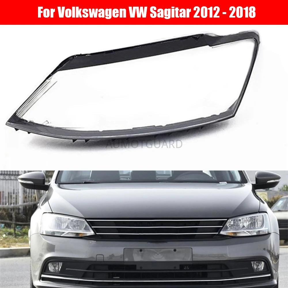 

Car Headlamp Lens For Volkswagen VW Sagitar 2012 2013 2014 2015 2016 2017 2018 Car Replace Auto Shell Cover