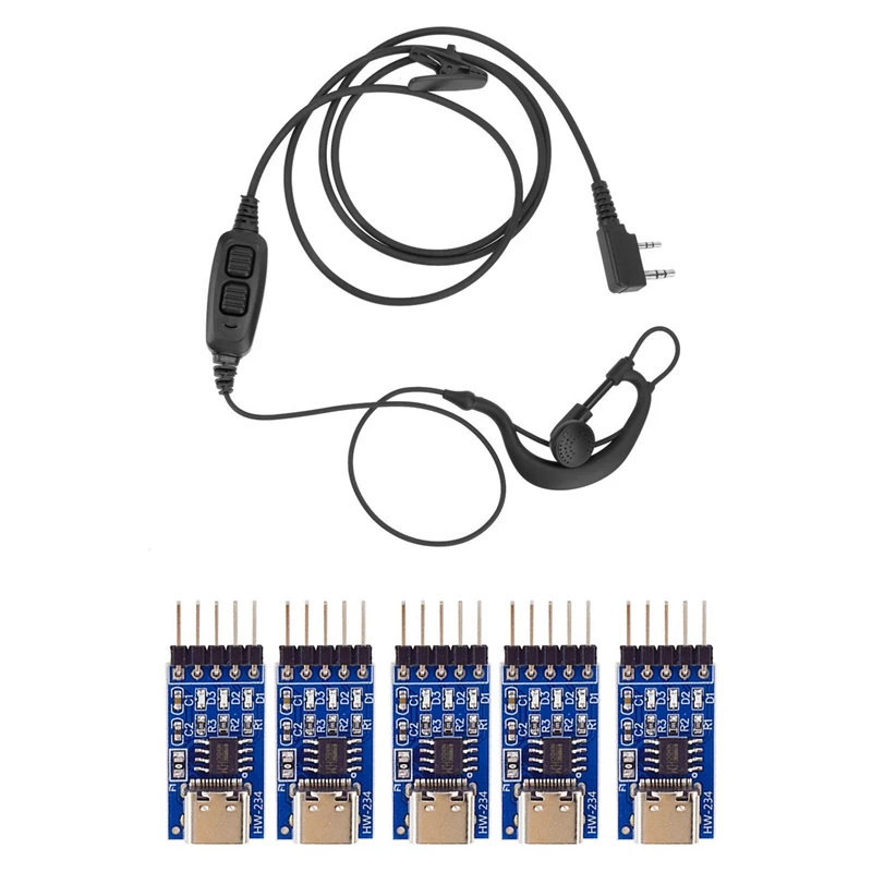 Профессиональный Фотофон 2 Pin двойной PTT гарнитуры микрофон с Тип C USBC TTL серийный