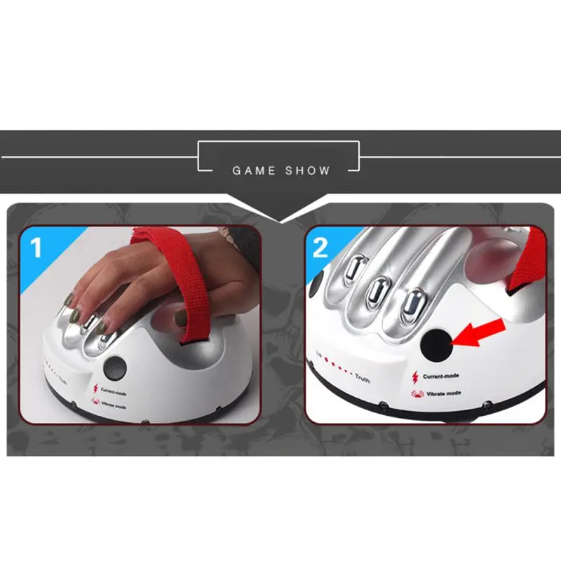 2019 New Lie Detector Adult Micro-shock Party Game Console Truth-speaking Adventure Toy new | Электроника