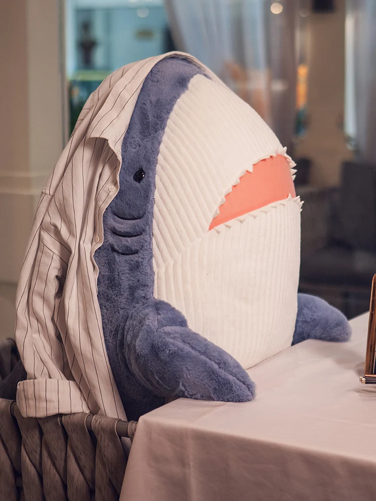 

Shark Pillow Doll Girls Sleeping Doll Boys Healing Plush Toy Whale Cute Sleeping Holiday Gift
