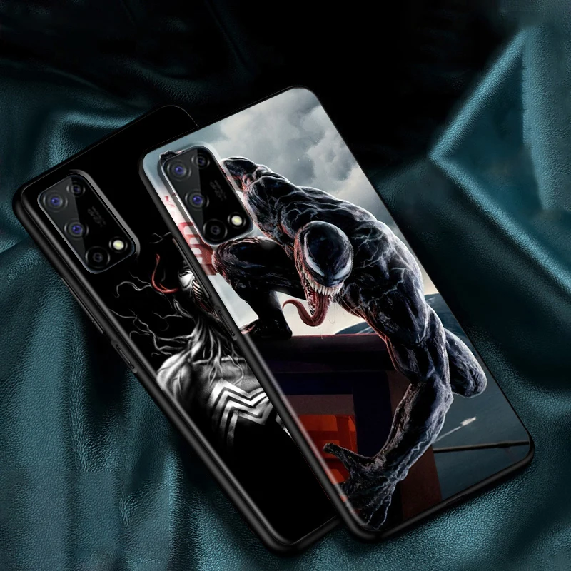 Злодей чудо-яд для OPPO Realme GT Explorer Master Neo Flash Edition C21 C20 C15 C11 C3 мягкая черная